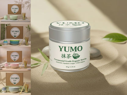The Full Ceremony Set: Ceremonial Matcha (50g) + Ceremony Set