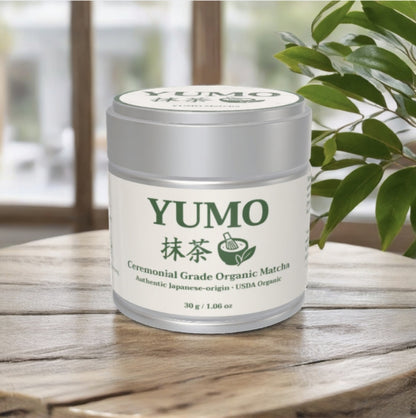 YUMO Ceremonial Grade Organic Matcha (30g) - Pure, Authentic, Organic
