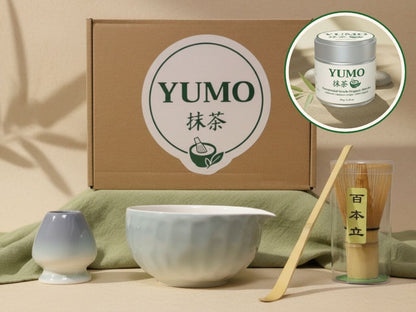 The Full Ceremony Set: Ceremonial Matcha (50g) + Ceremony Set