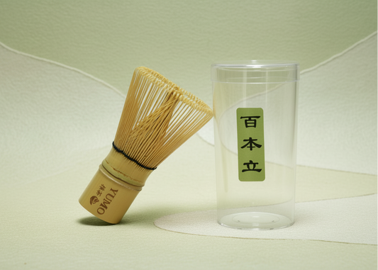 Traditional Bamboo Matcha Whisk (Chasen) – Handcrafted 100-Prong Matcha Whisk