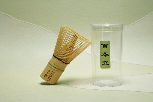 Traditional Bamboo Matcha Whisk (Chasen) – Handcrafted 100-Prong Matcha Whisk