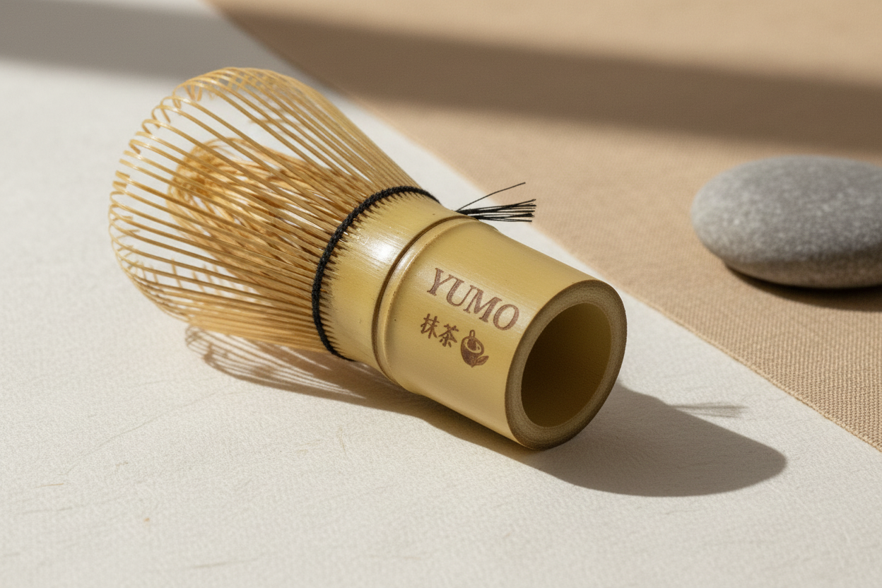 Traditional Bamboo Matcha Whisk (Chasen) – Handcrafted 100-Prong Matcha Whisk